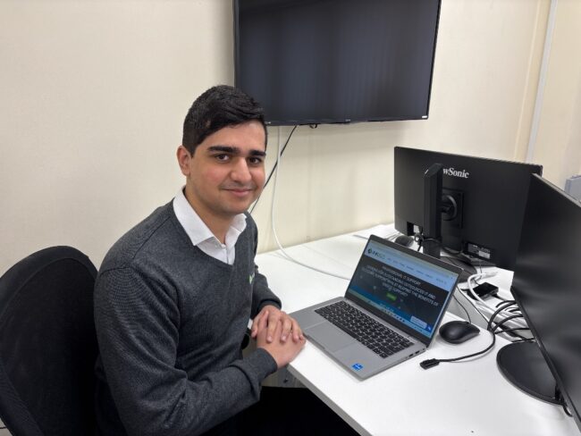 Ambitious A-level student Taran Sanghera is taking the first step towards his dream career in information technology with an apprenticeship at Link ICT, located in Pride Park, Derby.